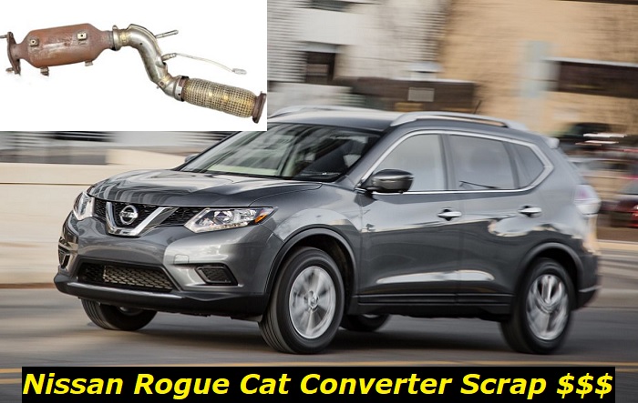 nissan rogue cat converter scrap price